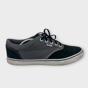 Vans‎ Atwood Two-Tone Black and Gray Shoes Men’s Size 13 Good Condition!